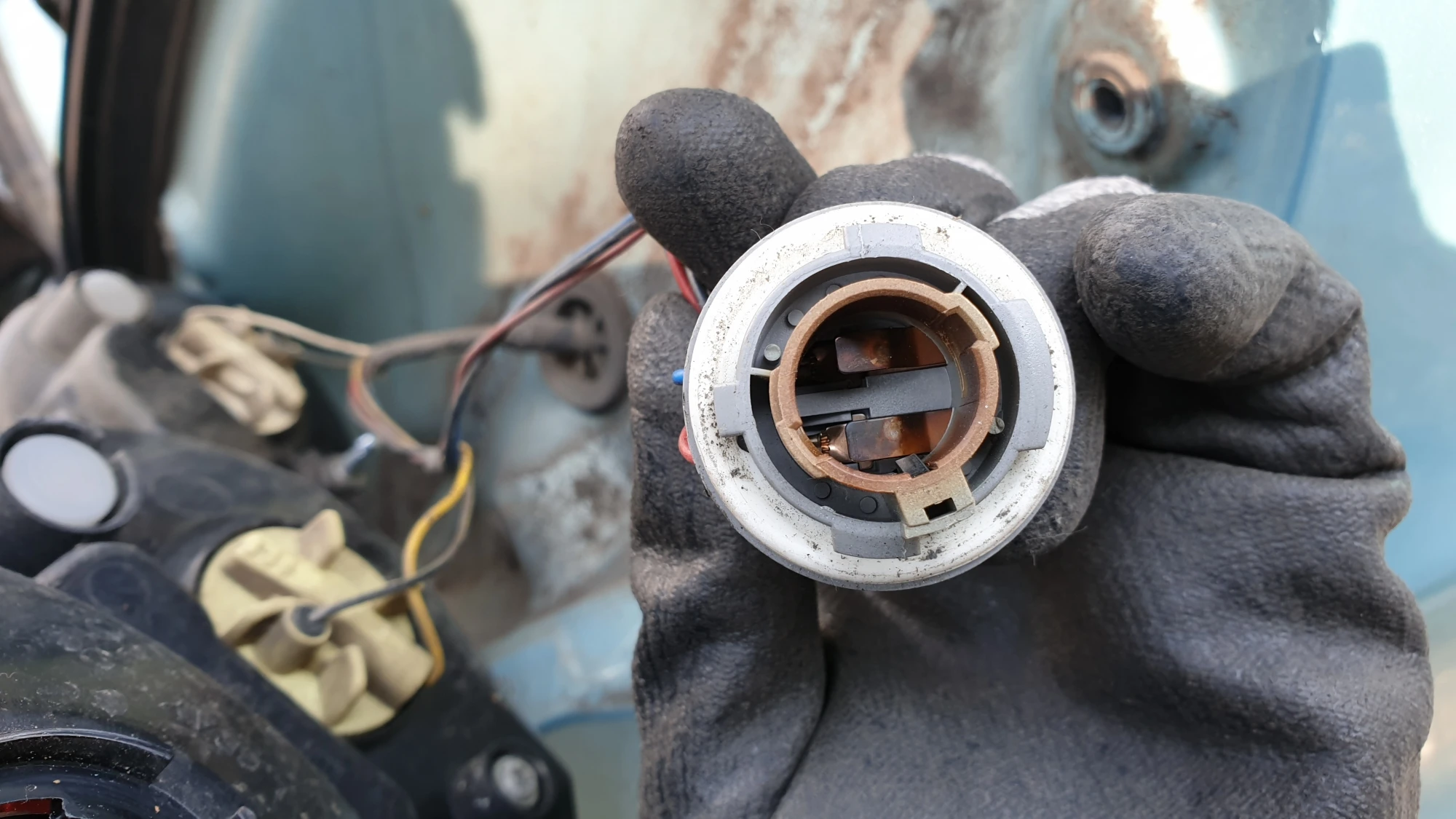 램프 끼우는 방향