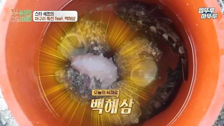 "푹 쉬면 다행이야" 백해삼