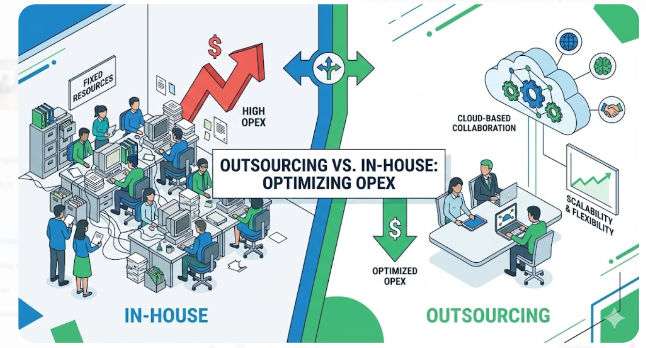아웃소싱. 효율적 OPEX 구조를 만드는 전략적 선택