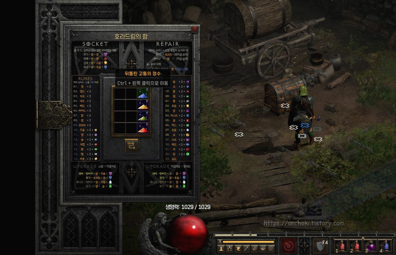 면죄의 징표 재료