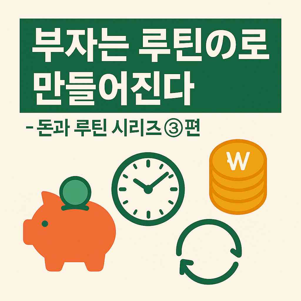 투자는 타이밍이 아니라 루틴이다 – 돈이 일하는 구조 만들기