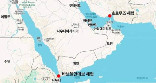 홍해 지도
