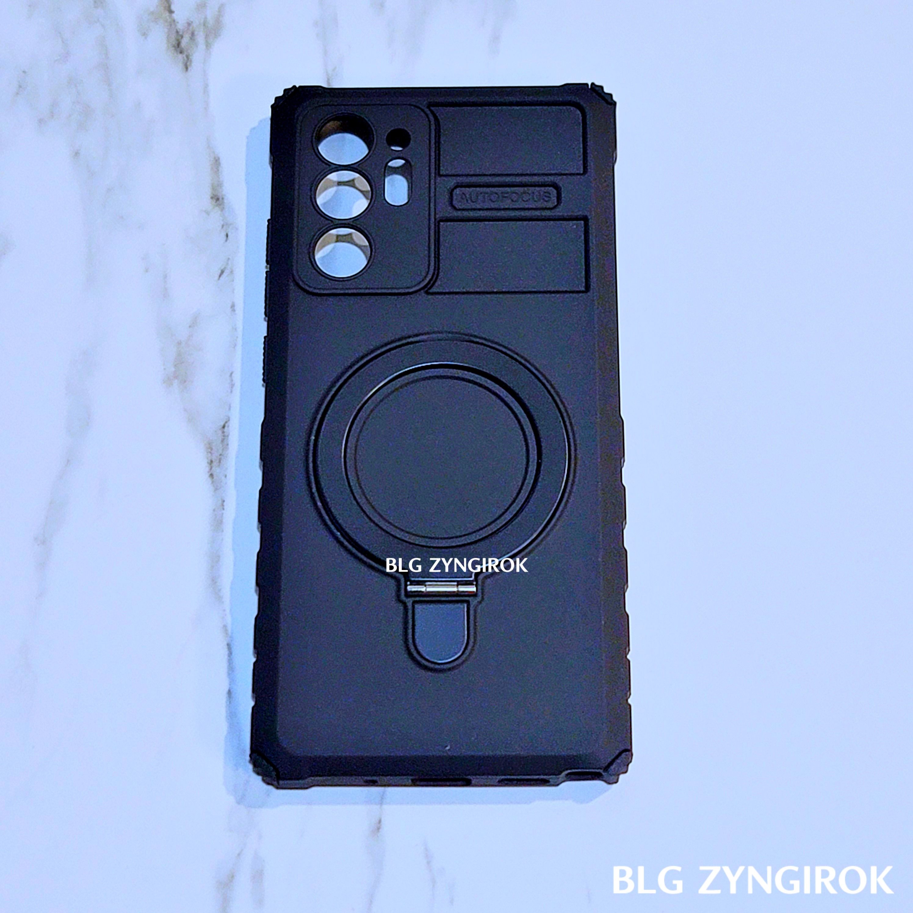 알리에서 구매한 삼성 갤럭시 노트20 울트라 케이스 - 제품 모습이다. 케이스가 테이블 위에 놓여있다.