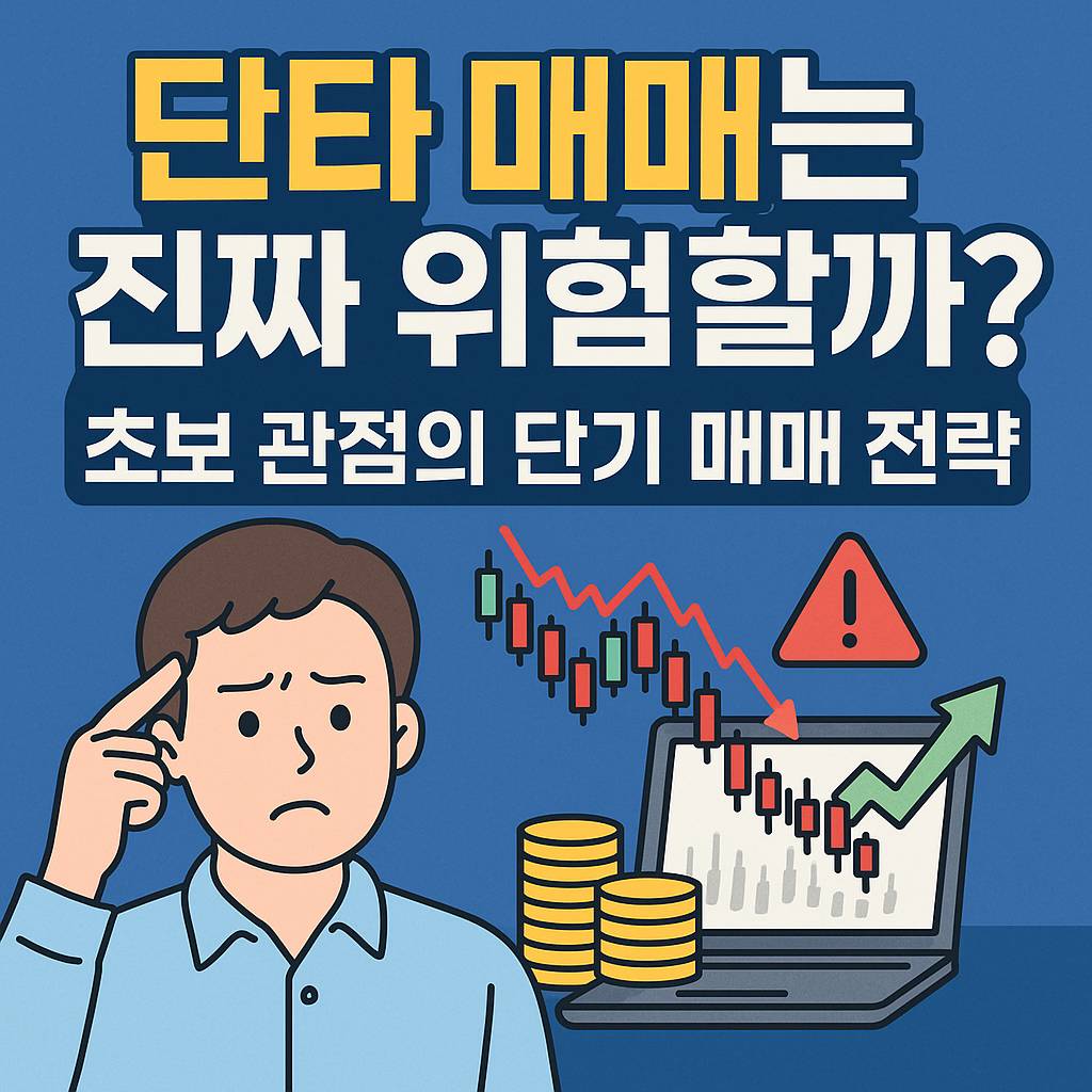단타 매매는 진짜 위험할까 초보 관점의 단기 매매 전략