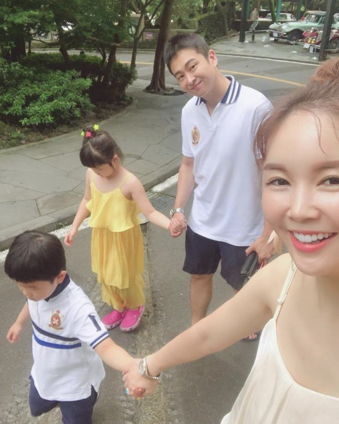 장영란 가족