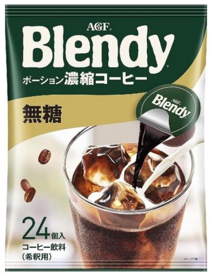 일본의 커피 블렌디 포션의 이미지