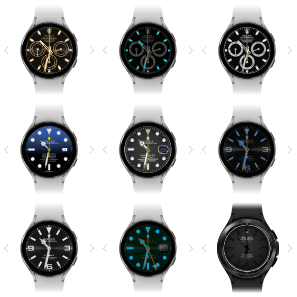 명품 GWD 워치페이스