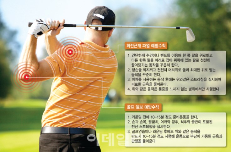 골프 어깨 통증