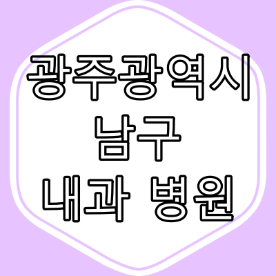 광주광역시 남구 내과 의원