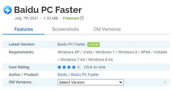 Baidu-PC-Faster
