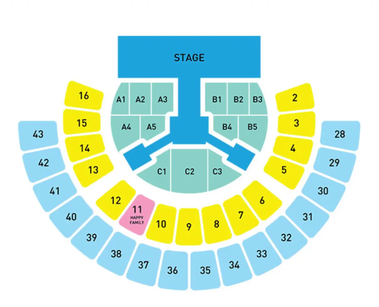 이찬원-올림픽 체조경기장 관람석 이미지