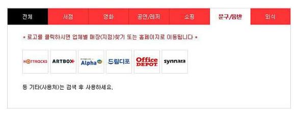 컬쳐랜드 문화상품권 사용처