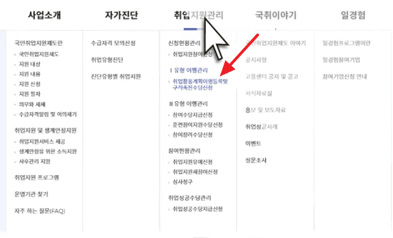 구직촉진수당 온라인 신청 방법