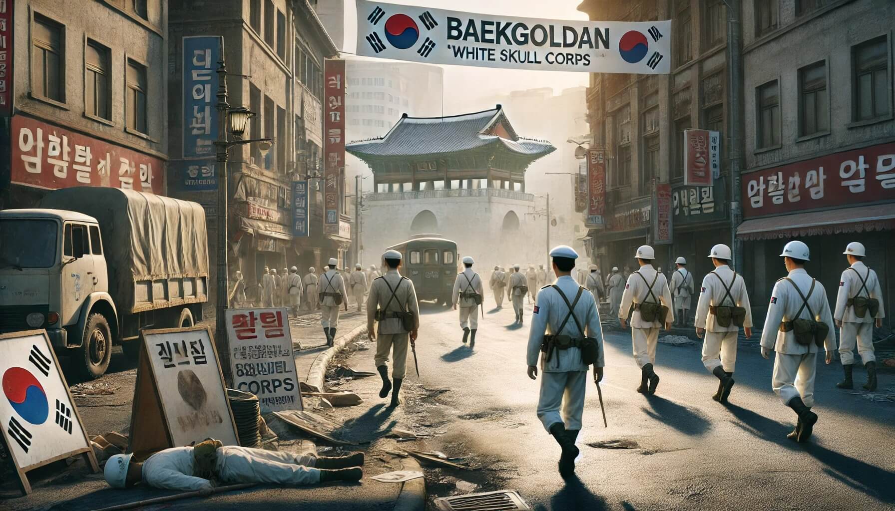 백골단과 관련된 역사적 사건