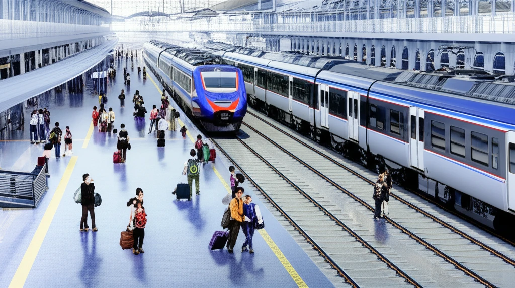 논산역 기차 노선별 소요 시간과 주차..