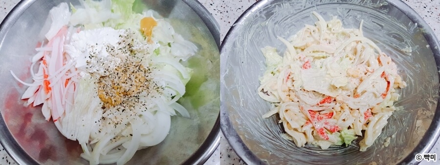 오이-크래미-샐러드-샌드위치-다이어트-레시피