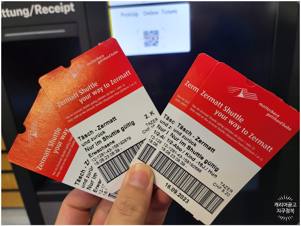 체르마트 주차하기