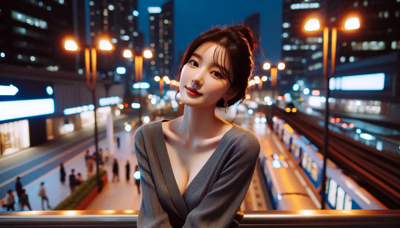 캐롯-여행자보험-포인트-수령하는-여성의-모습