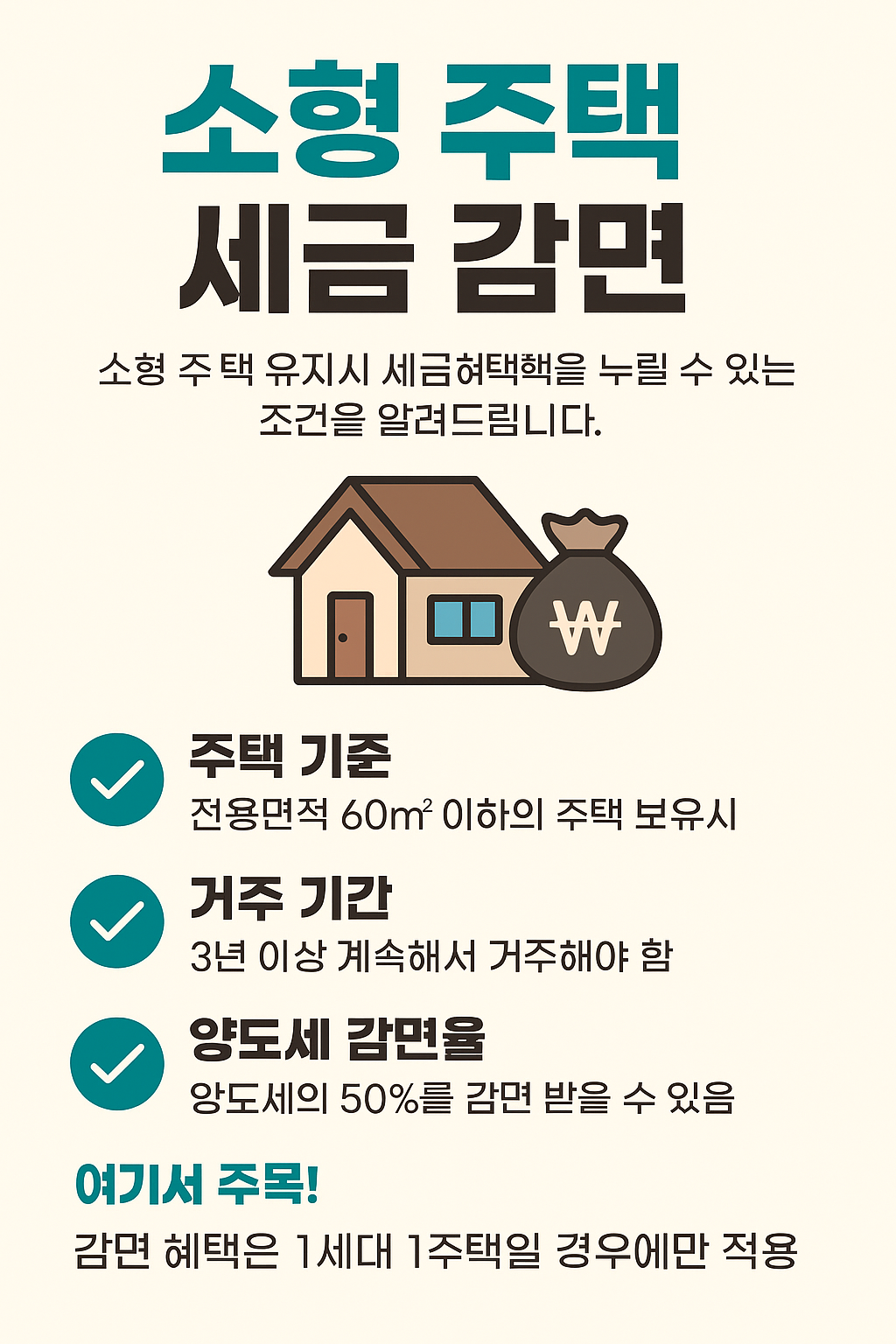 양도소득세 감면 조건