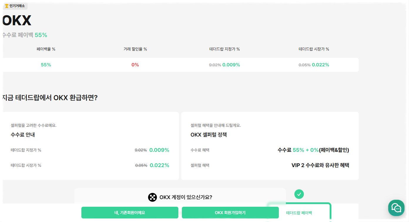 OKX 수수료 55% 페이백 받는 방법 안내