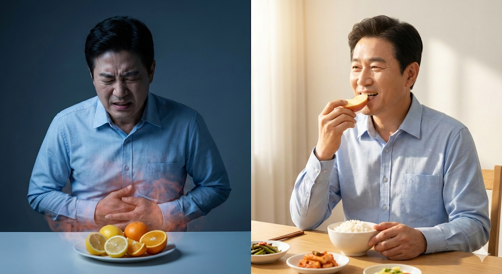 공복에 이 과일 드시면 위벽에 구멍 납니다!