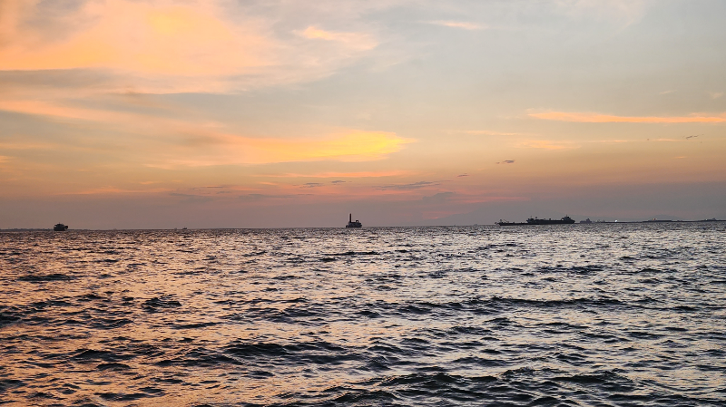 Sunset at Jeju island