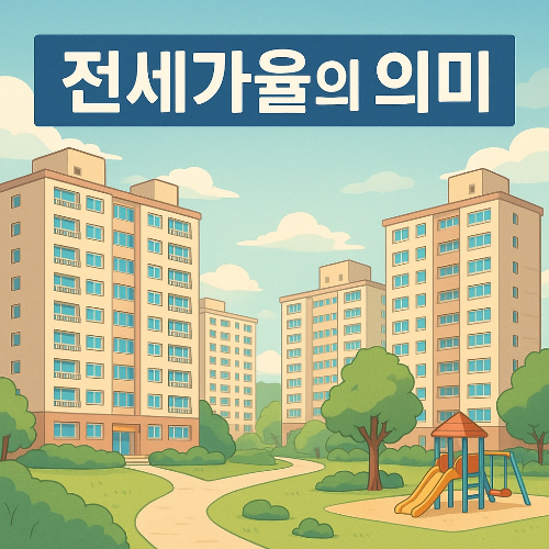 전세가율의 의미와 해석