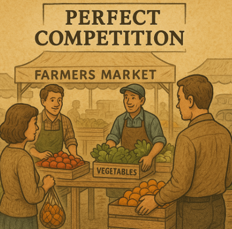 경제학과 신입생 필수 개념인 완전경쟁시장의 이해를 돕기 위해 첨부한 사진