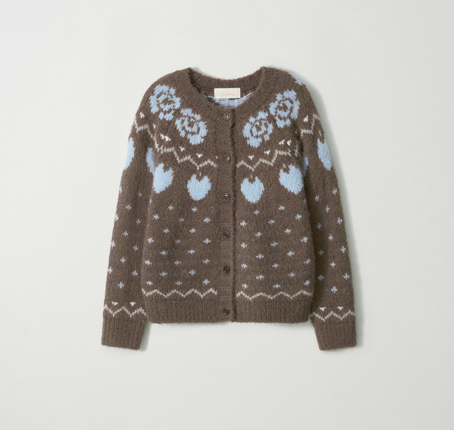 화려한 날들 신수현 옷 레테라 브라운 노르딕 가디건 40회 이수빈 패션