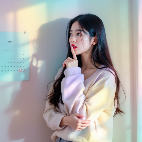 단력을-보며-무언가를-기억해보려는-여성