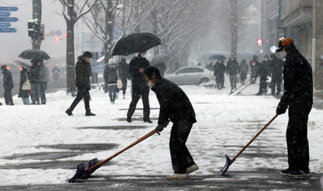 서울 제설 비상근무