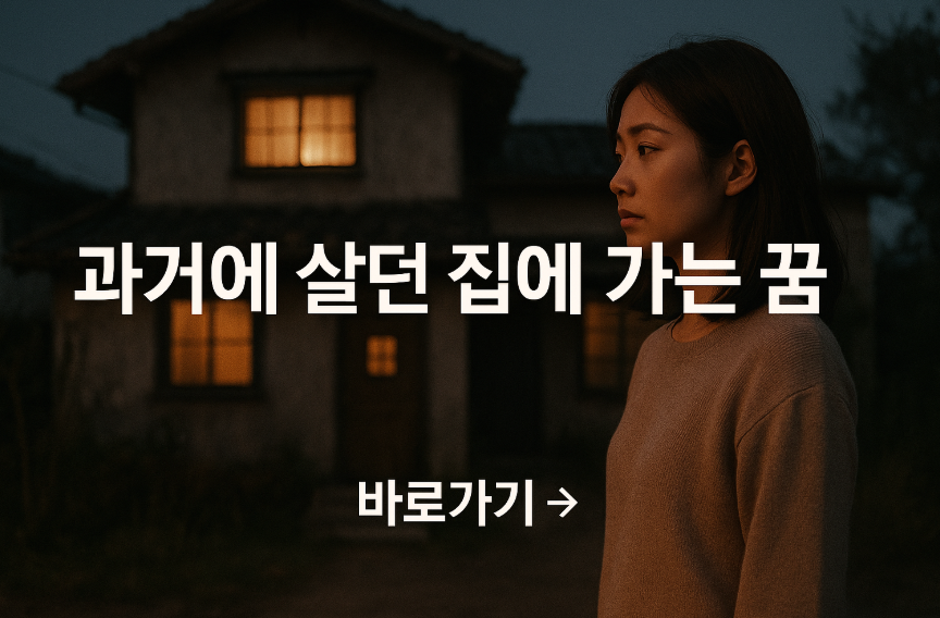 과거에 살던 집에 가는 꿈