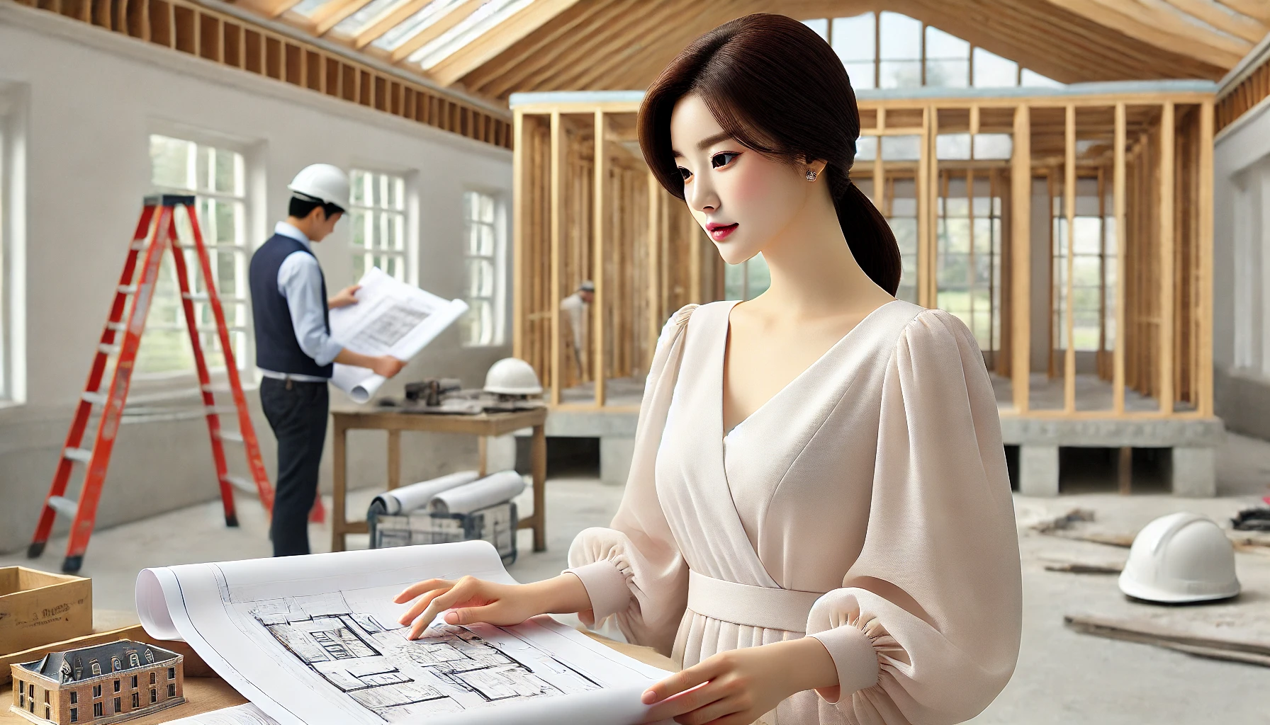 대수선 관련 확인하는 이미지