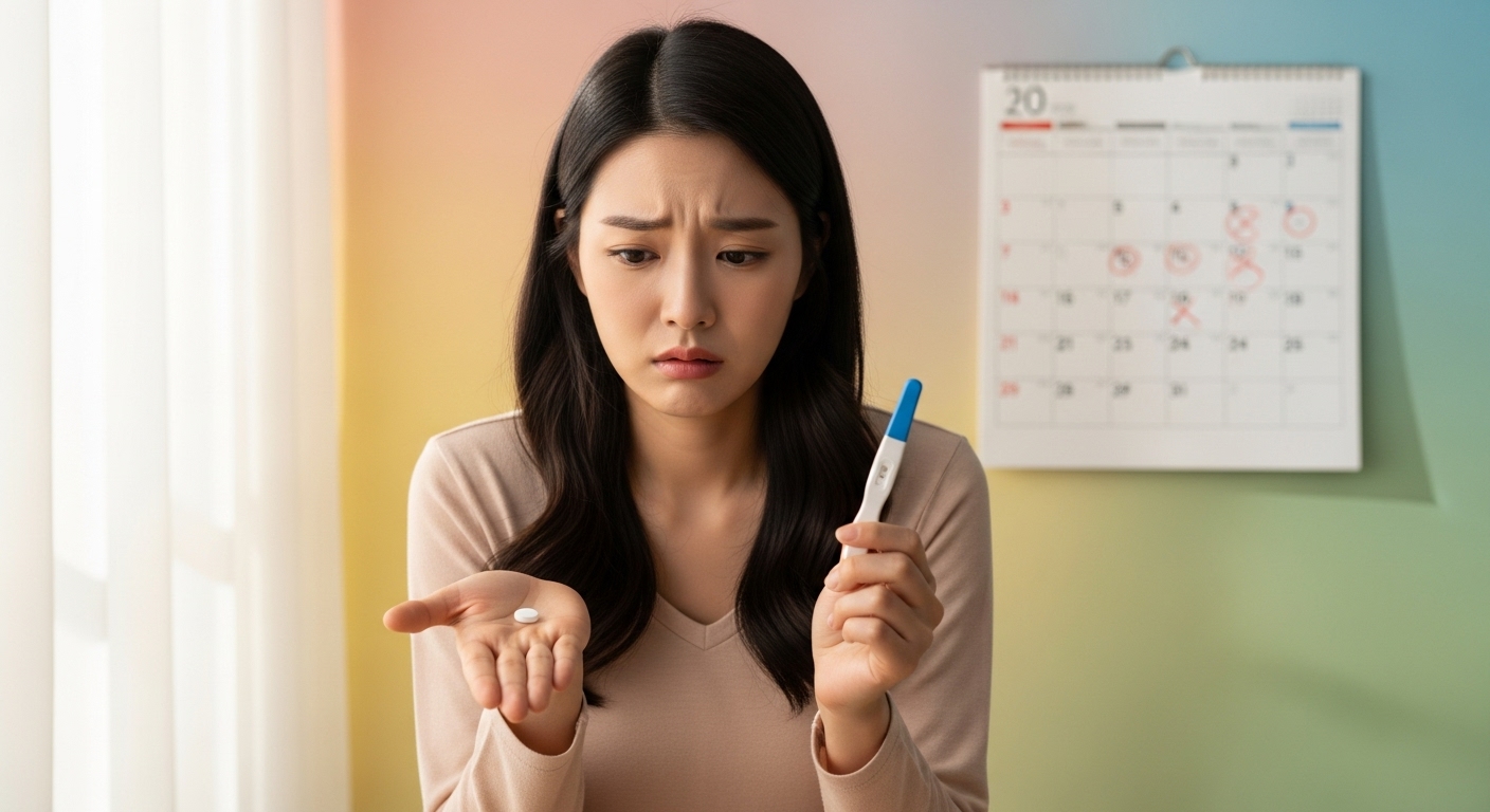 응급피임약 복용 후 생리 변화 원리