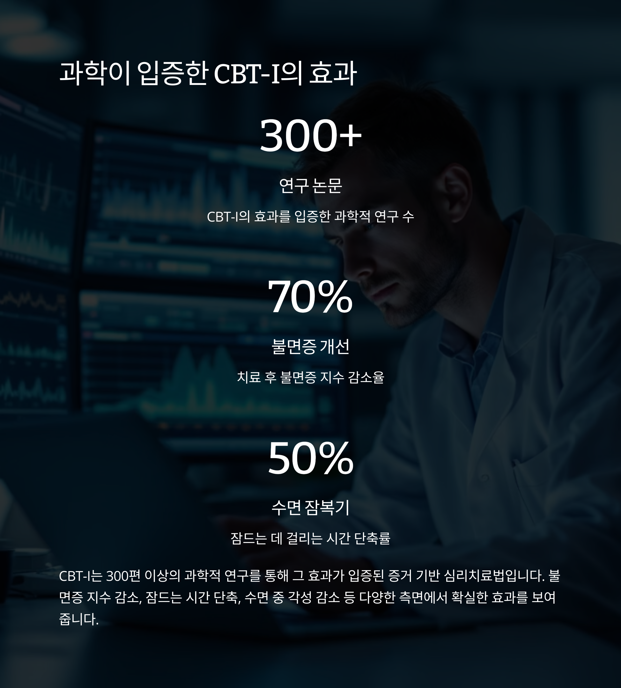 불면증 해결을 위한 과학적 방법