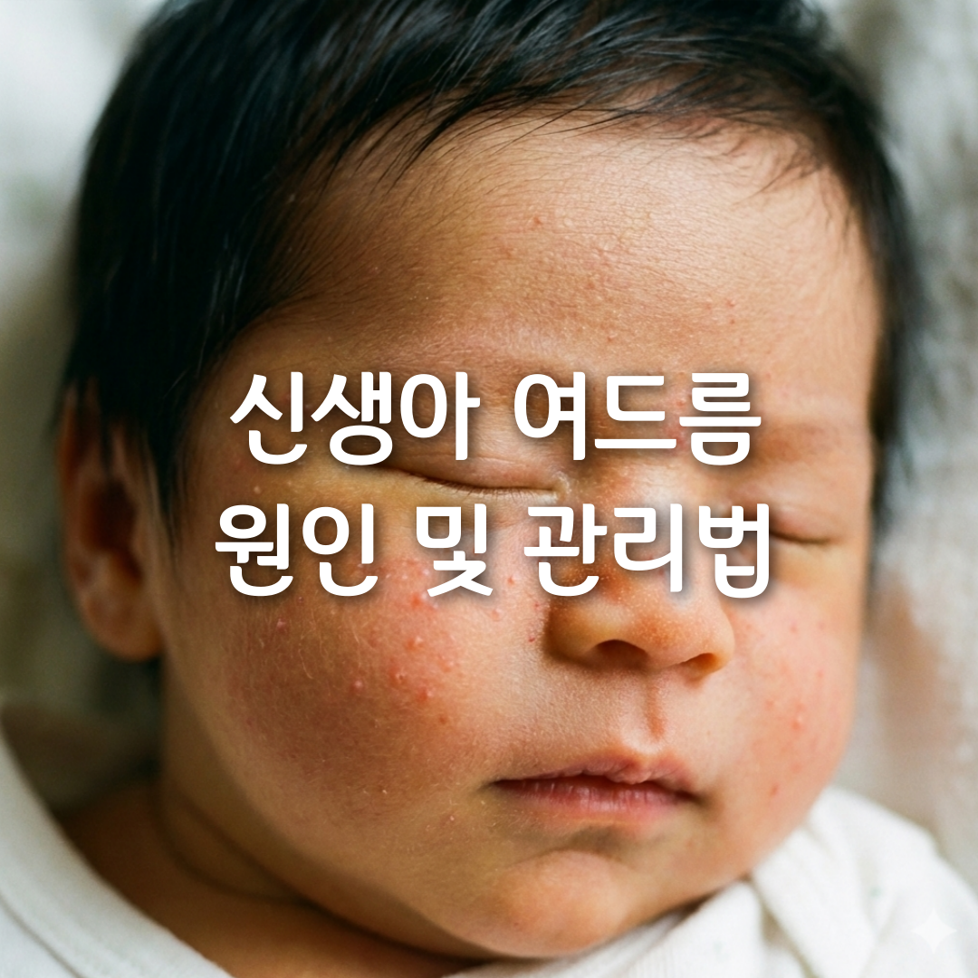 신생아 여드름 원인과 관리법 총정리✅