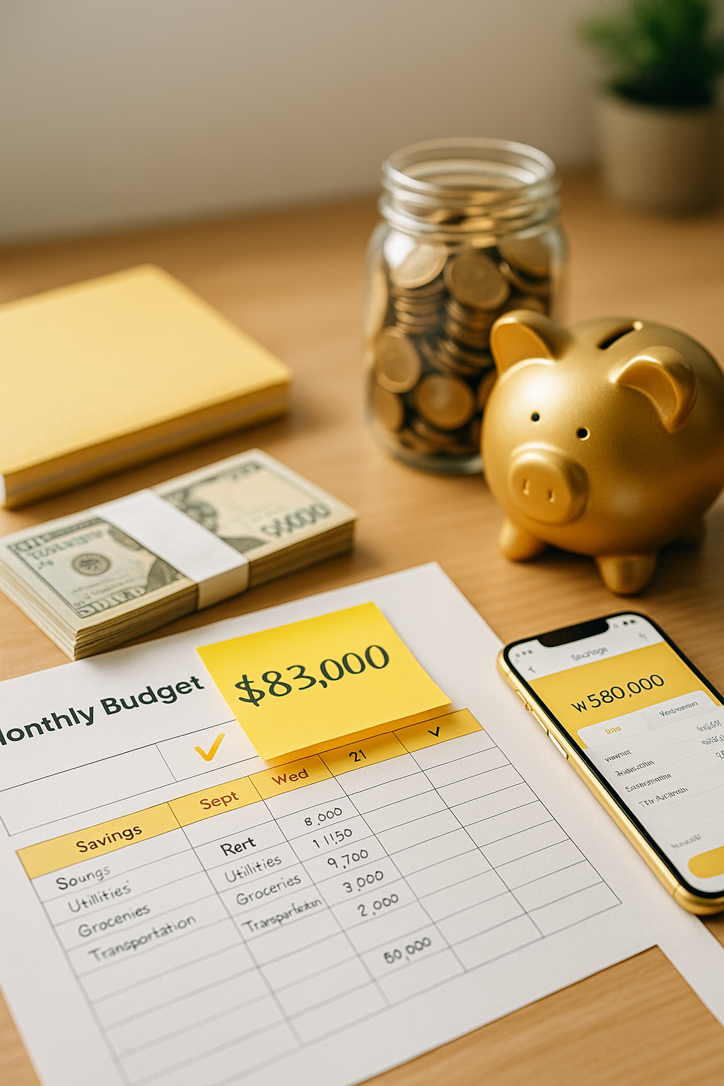 매달 83만원, 현실적인 월별 저축 방법