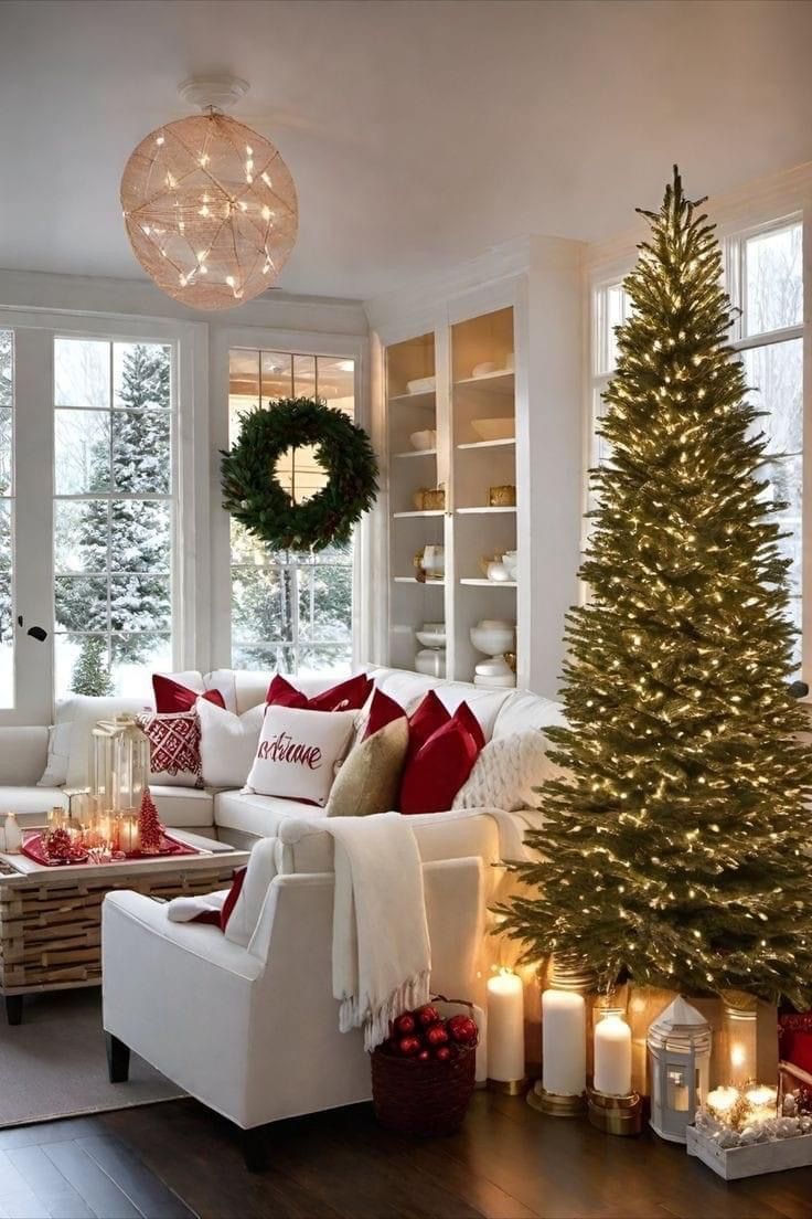 유럽 스타일 크리스마스 인테리어