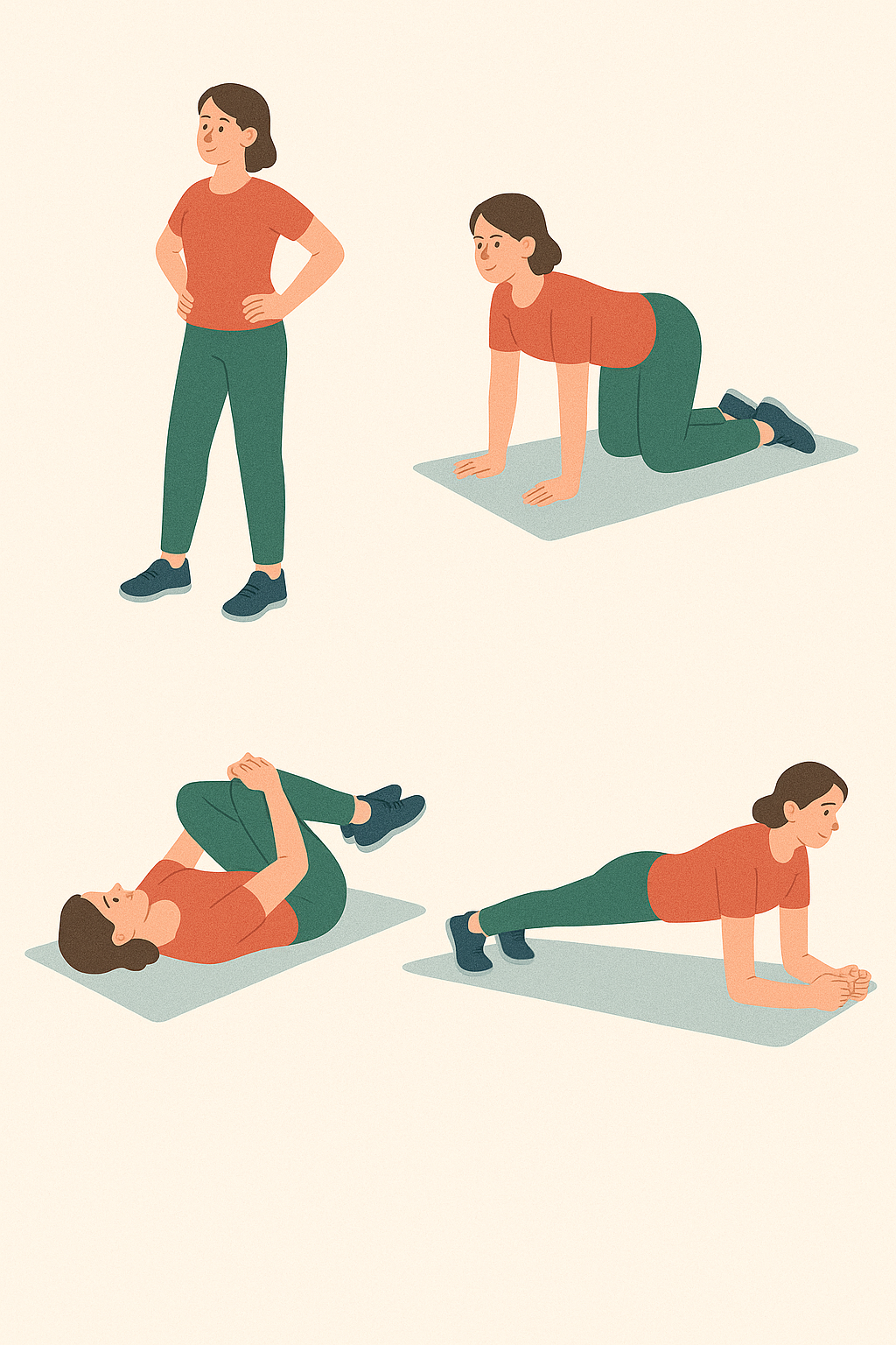 허리 통증 예방 운동 루틴