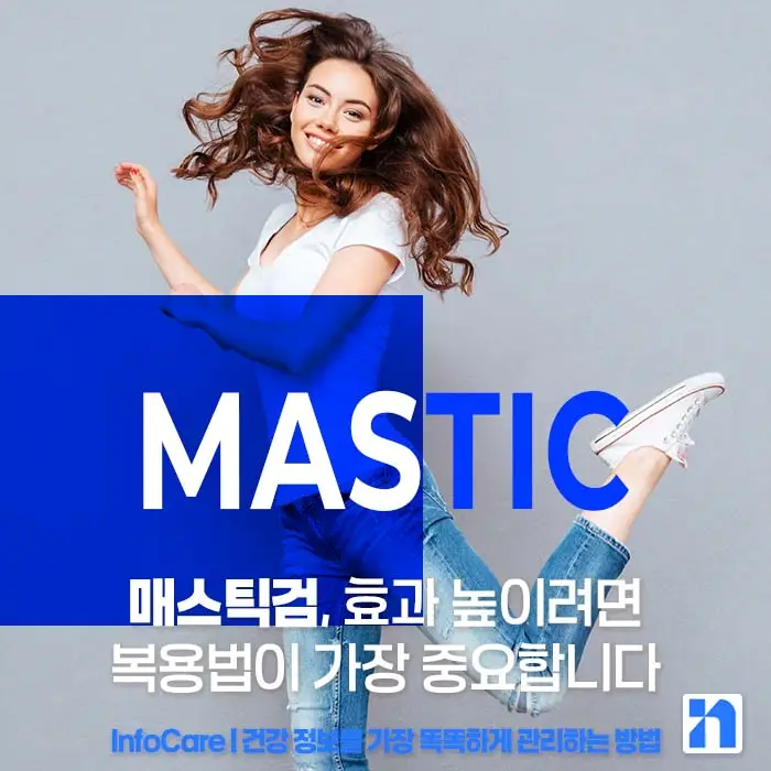 매스틱 매스틱검 복용법 부작용