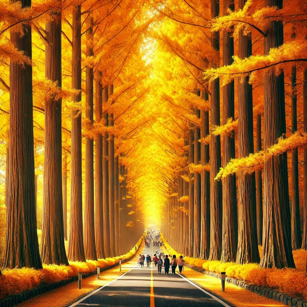 전남 은행나무 단풍 명소