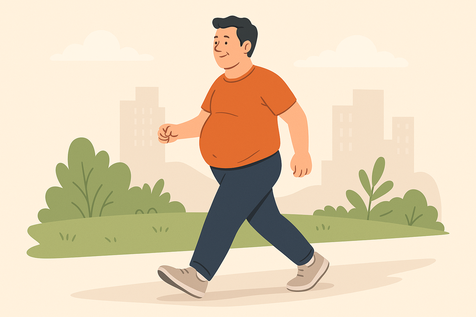 배만 나오는 40대, 내장지방 줄이는 방법과 실천 루틴