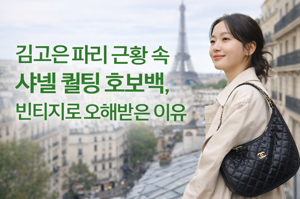 김고은 샤넬 호보백, 빈티지로 오해받은 이유는?