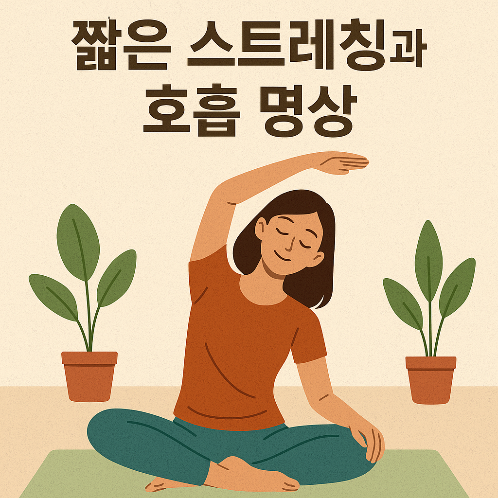 짧은 스트레칭과 호흡 명상