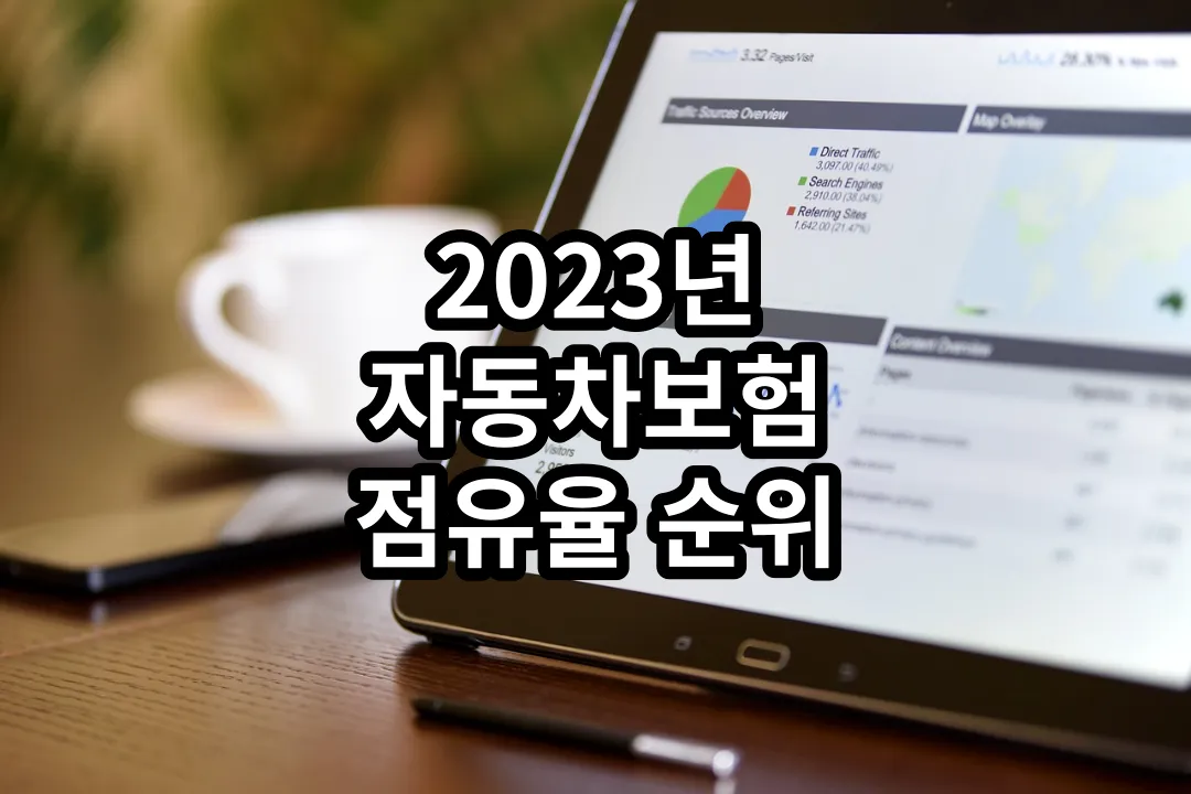 2023년 자동차 보험 점유율 순위 썸네일