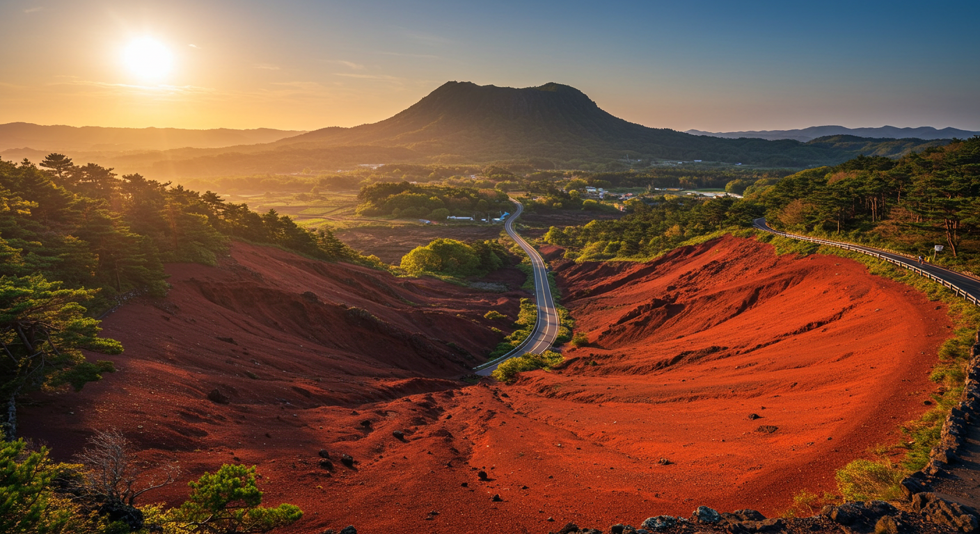 제주 조천 사려니숲길 붉은오름 구간
