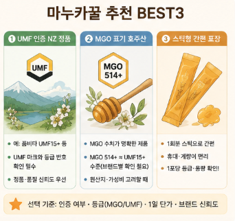 마누카꿀umf15-효능-먹는방법-추천-제품-호주-뉴질랜드