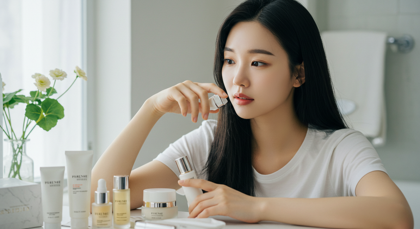 메디큐브 레드크림 vs 블루크림