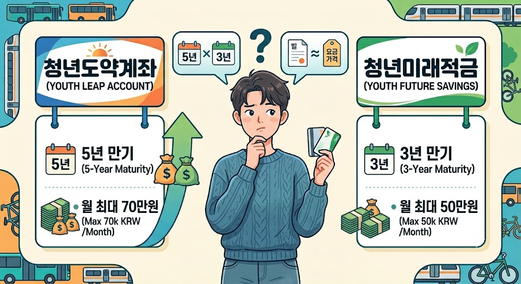 청년미래적금 vs 청년도약계좌 완벽 비교! 2026년 최신 개정 조건 및 갈아타기 가이드