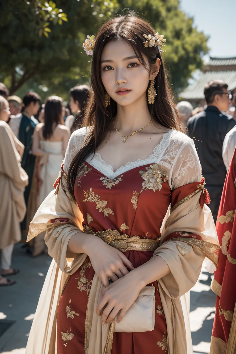 Stable diffusion AI Picture-Cheongsam